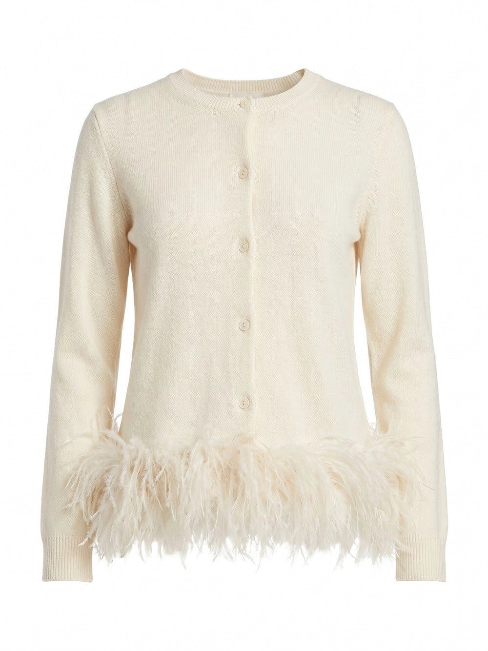 P.a.r.o.s.h. P.A.R.O.S.H. Women Cardigan With Feathers