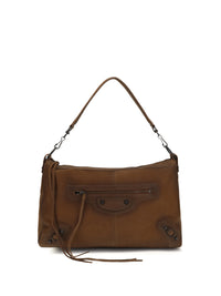 BALENCIAGA Balenciaga Men Medium Le City Moto Shoulder Bag