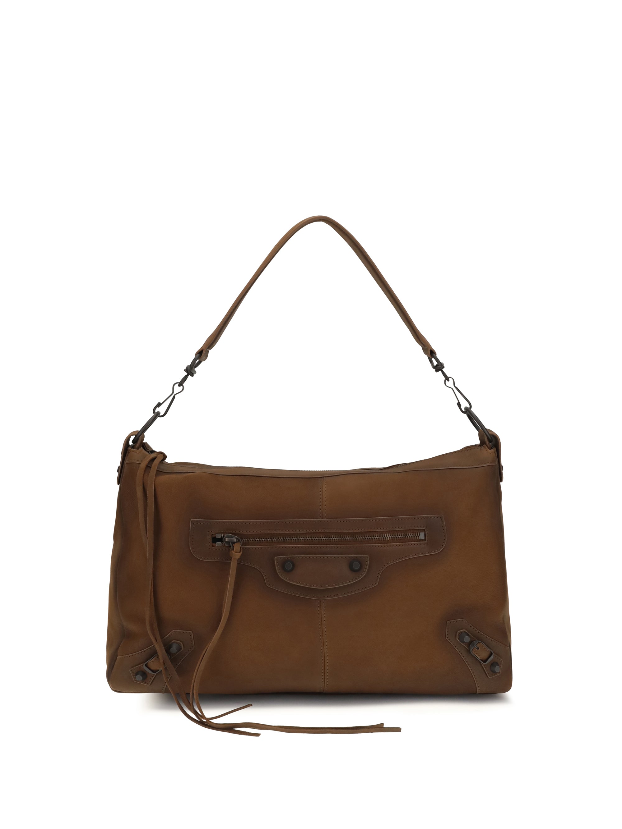 BALENCIAGA Balenciaga Men Medium Le City Moto Shoulder Bag