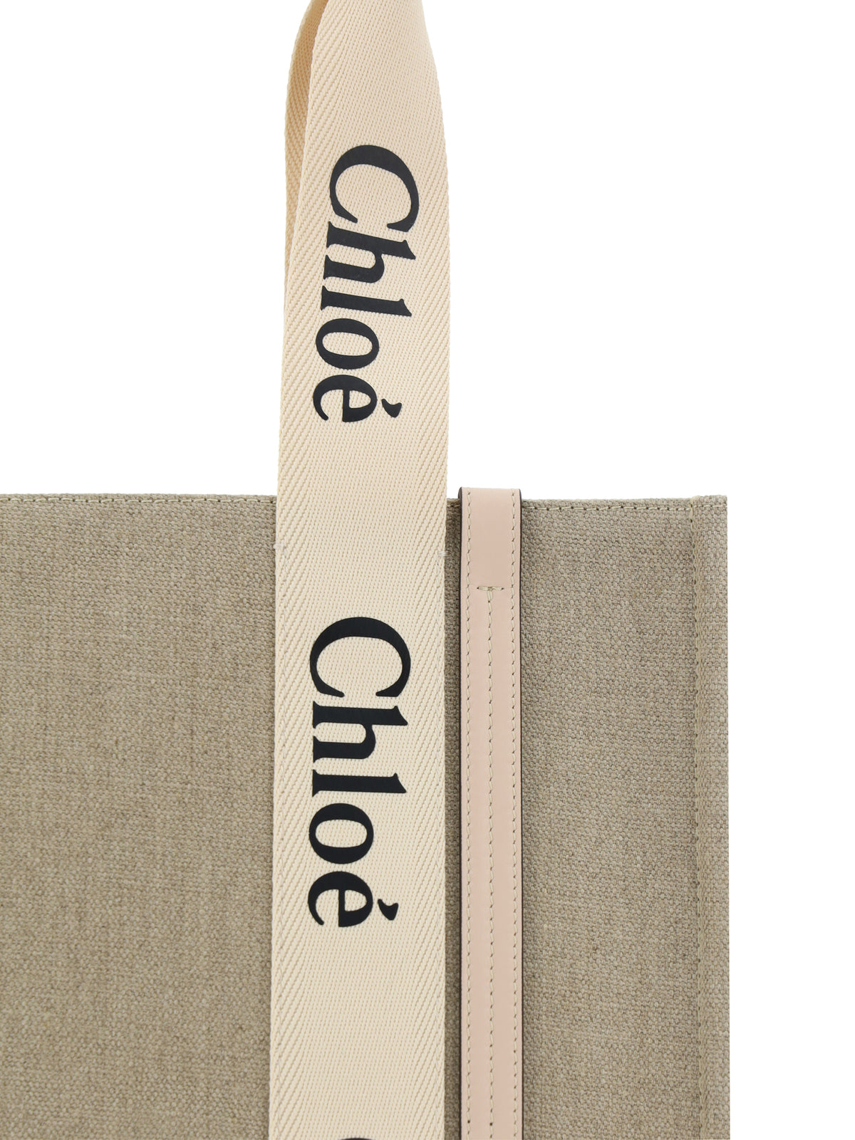 Chloé Women Woody Canvas Shoulder Bag