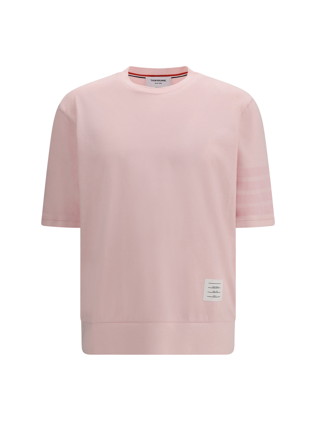THOM BROWNE Thom Browne Men 4-Bar Cotton Jersey T-Shirt