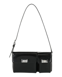 ByFar Womens Billy Patent Shoulder Bag