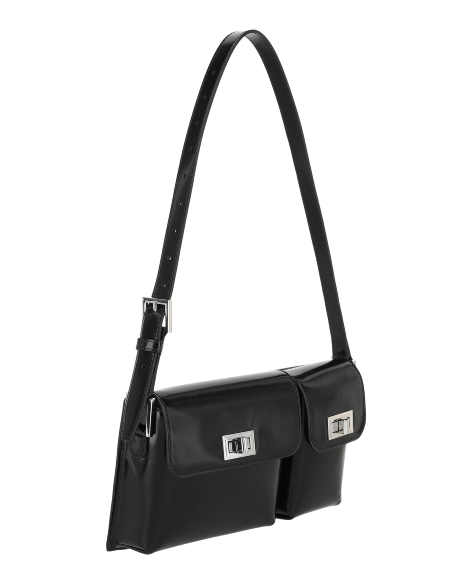 ByFar Womens Billy Patent Shoulder Bag
