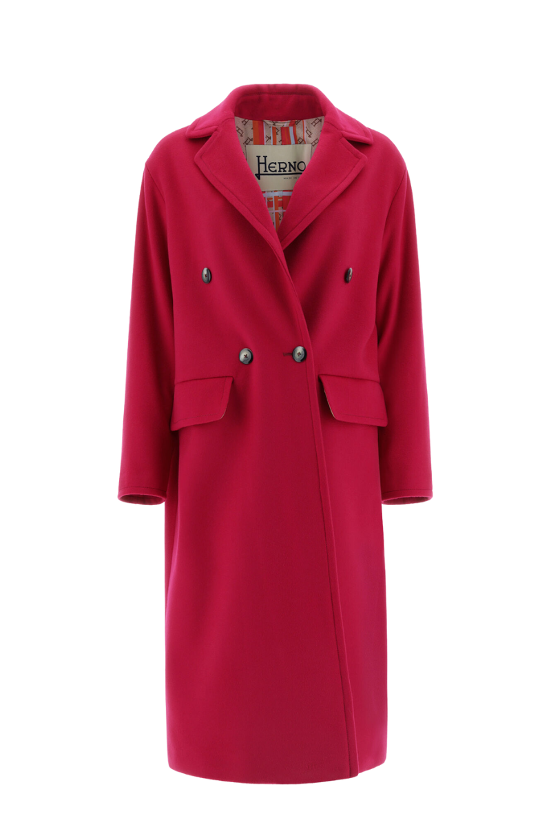 Herno Herno Women's Fuchsia Luxury Wool Coat