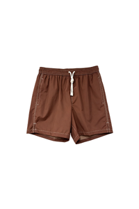 Fedeli Fedeli Madeira Airstop Swim Shorts Trunks Brown
