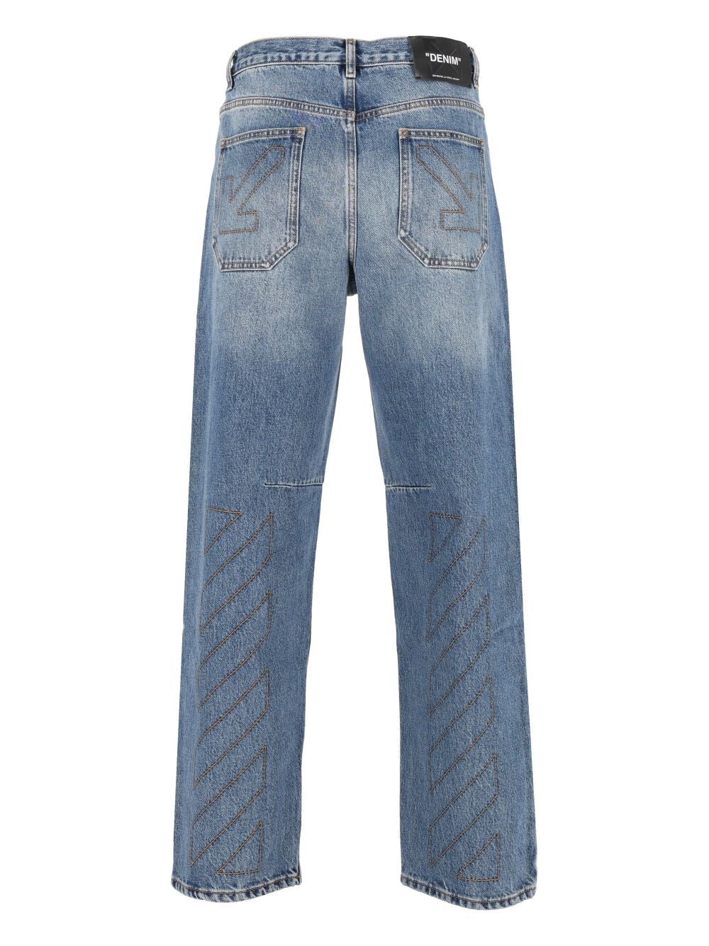 Off-White Men "Half Arrow" Jeans