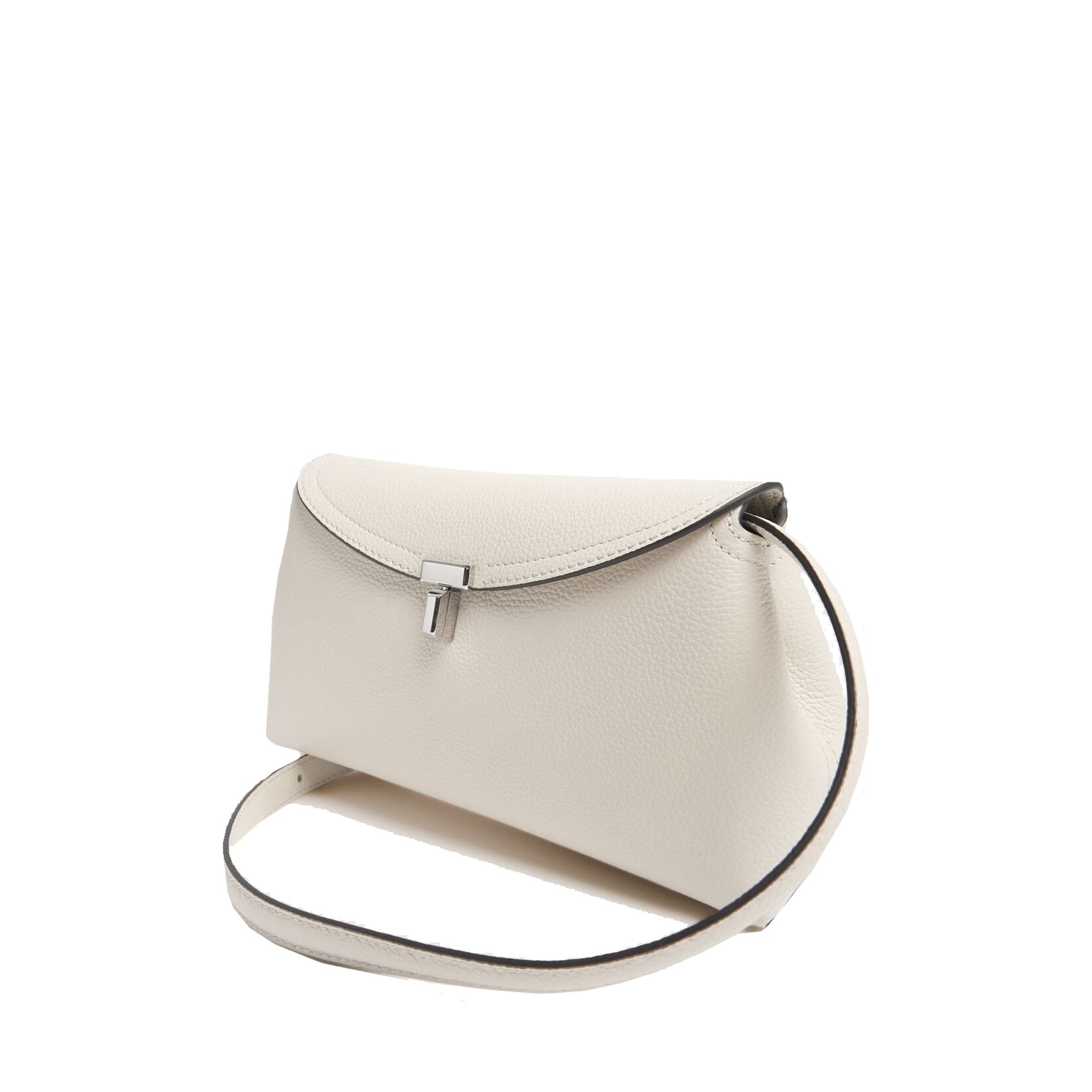 Toteme Toteme T-Lock Leather Clutch Bag Women
