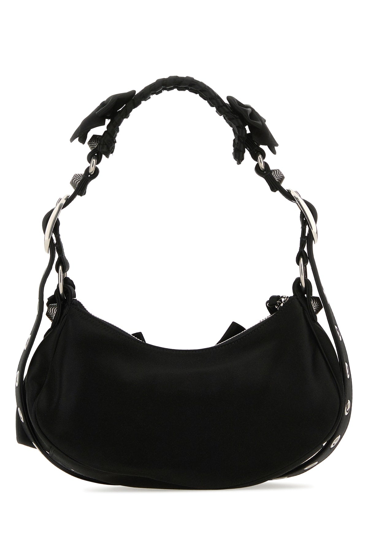 BALENCIAGA Balenciaga Women Black Satin Le Cagole Xs Shoulder Bag