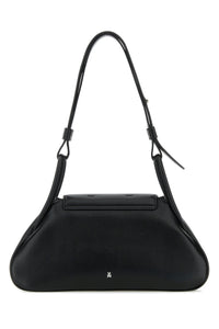 AMINA MUADDI Amina Muaddi Women Gemini Small Nappa Black  Silver Ha