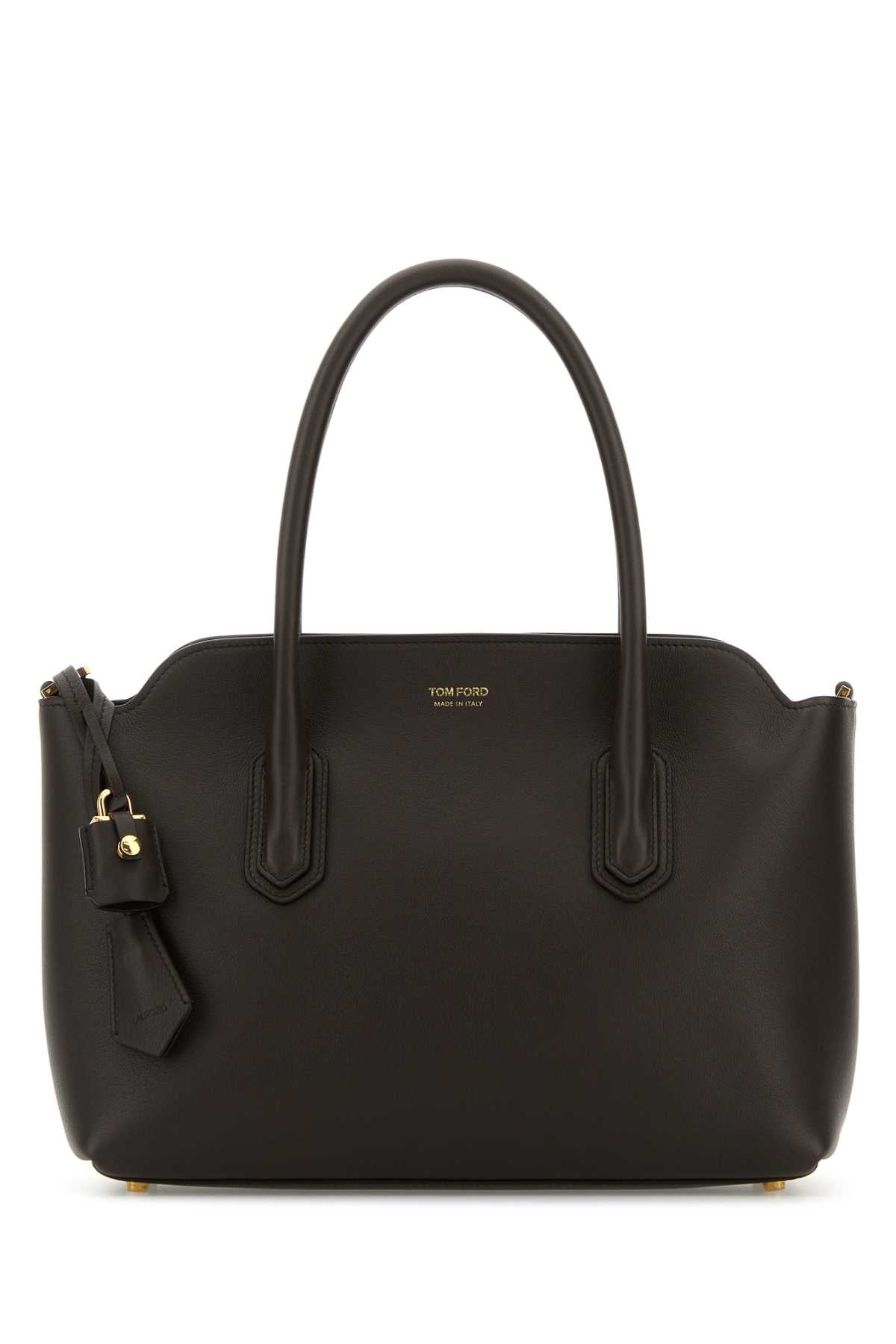 TOM FORD Tom Ford Women Chocolate Leather Handbag
