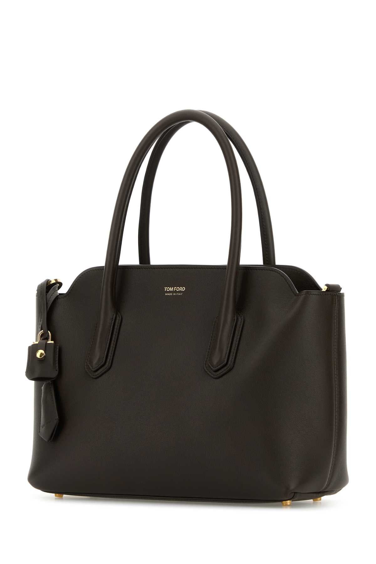 TOM FORD Tom Ford Women Chocolate Leather Handbag