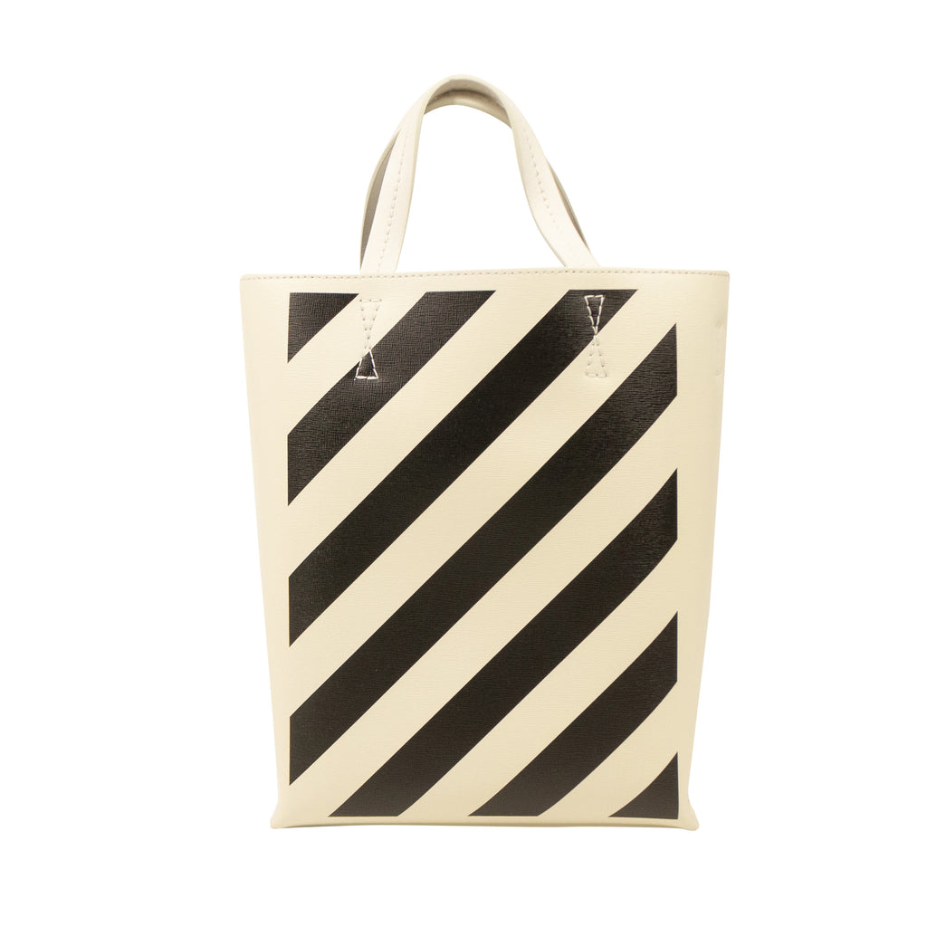 OFF-WHITE C/O VIRGIL ABLOH White & Black Tote Bag – Bluefly