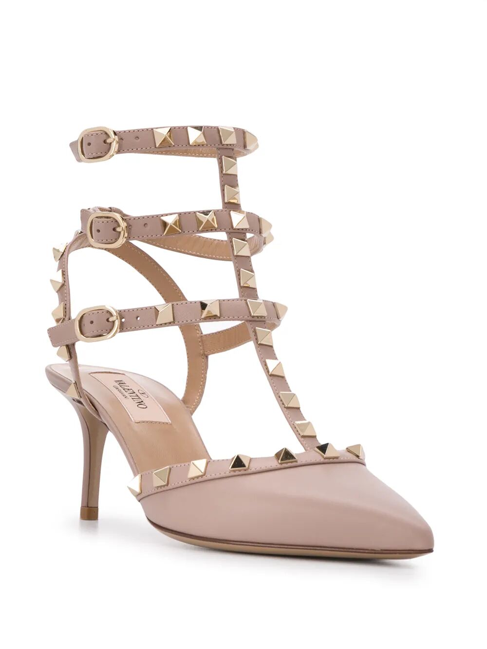 VALENTINO GARAVANI Rockstud 65 Caged Pumps Women