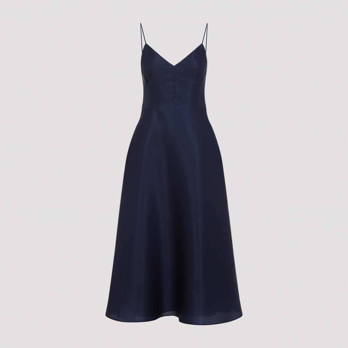 Alberta Ferretti Triple Organza Midi Dress Women