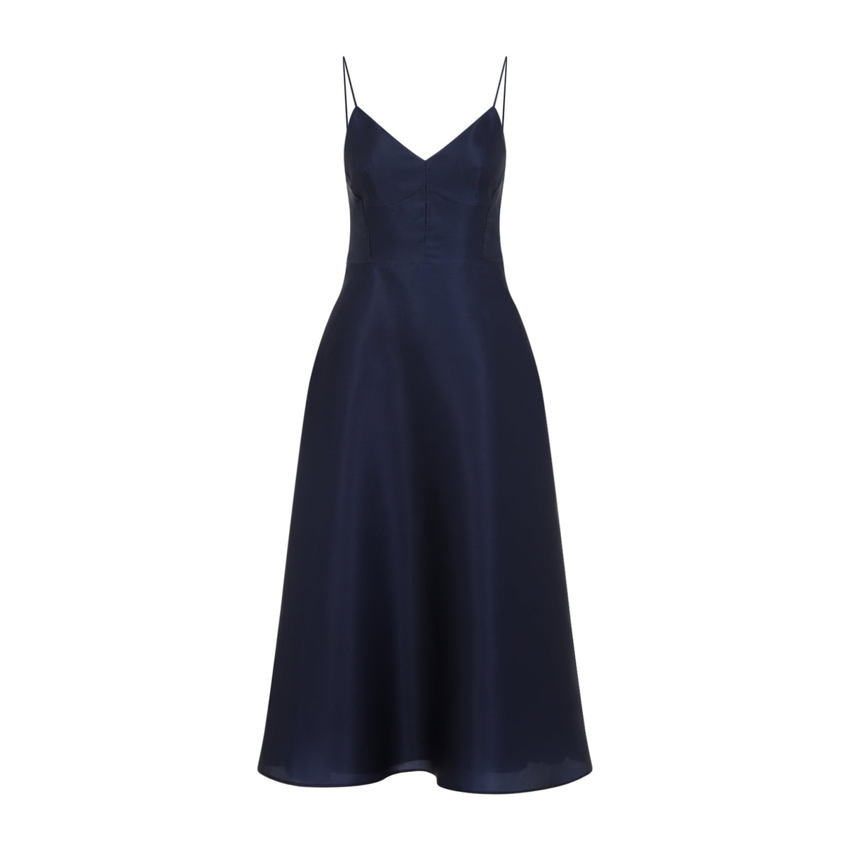Alberta Ferretti Triple Organza Midi Dress Women