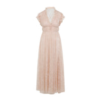 Alberta Ferretti Lace Long Dress Women