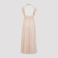 Alberta Ferretti Lace Long Dress Women