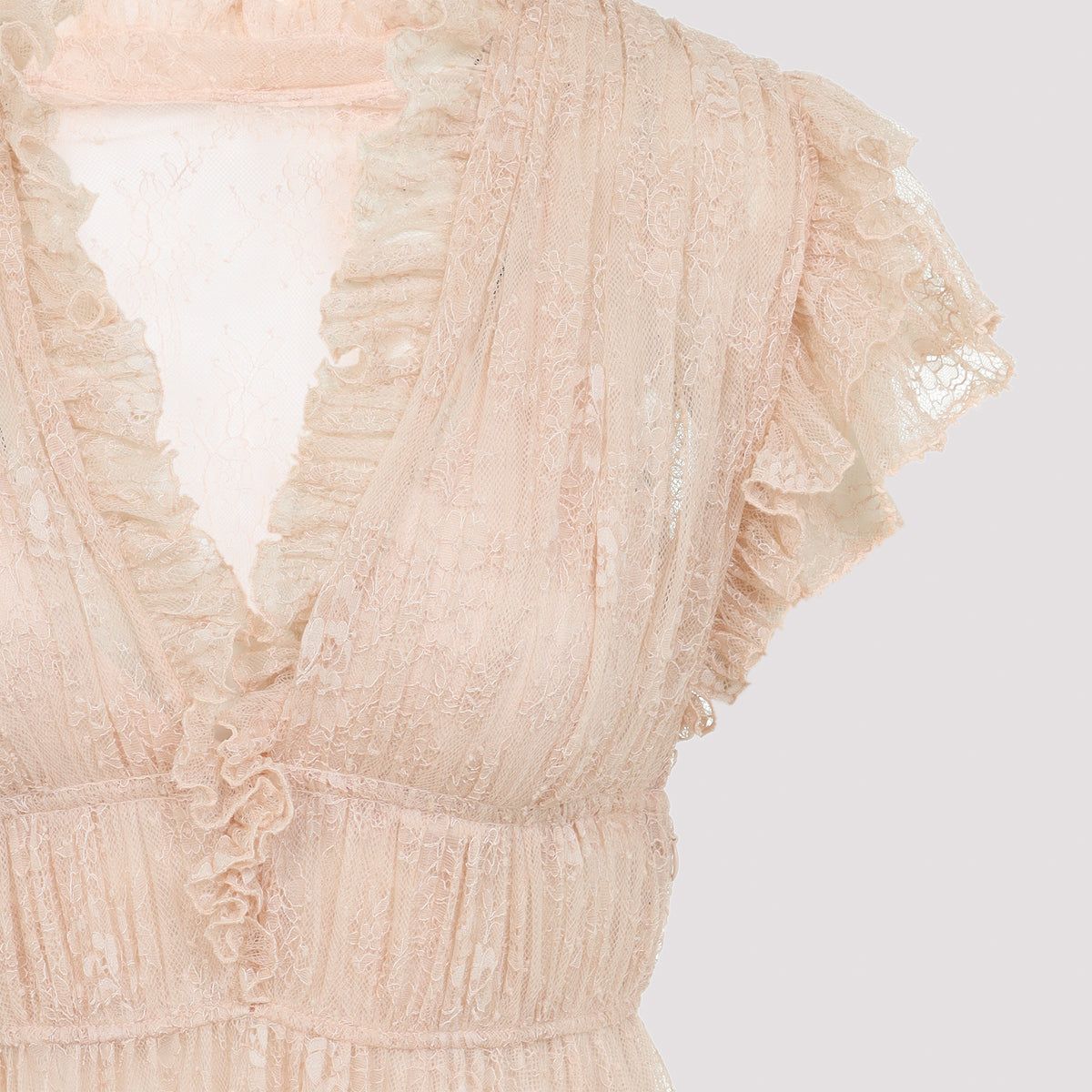 Alberta Ferretti Lace Long Dress Women