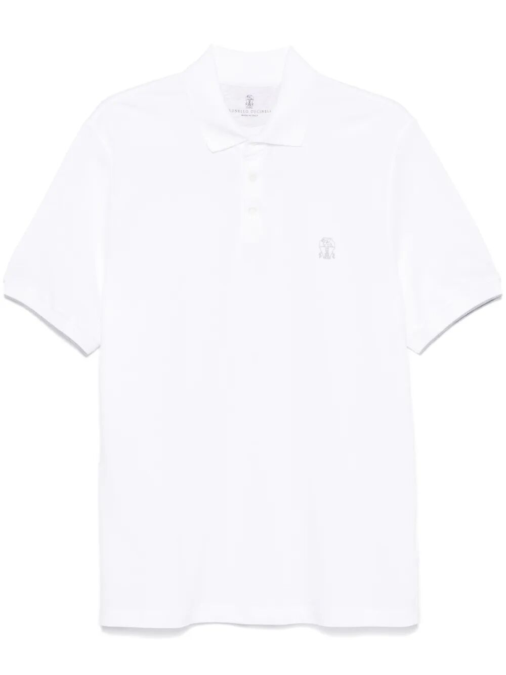 BRUNELLO CUCINELLI Brunello Cucinelli Men Cotton Piqué Polo Shirt With Logo