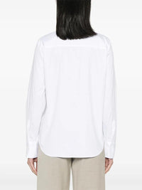 BRUNELLO CUCINELLI Brunello Cucinelli Women Stretch Cotton Poplin Shirt With Shiny Trim