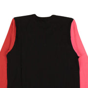 COMME DES GARCONS Black Red & Pink Colorblock Sweater