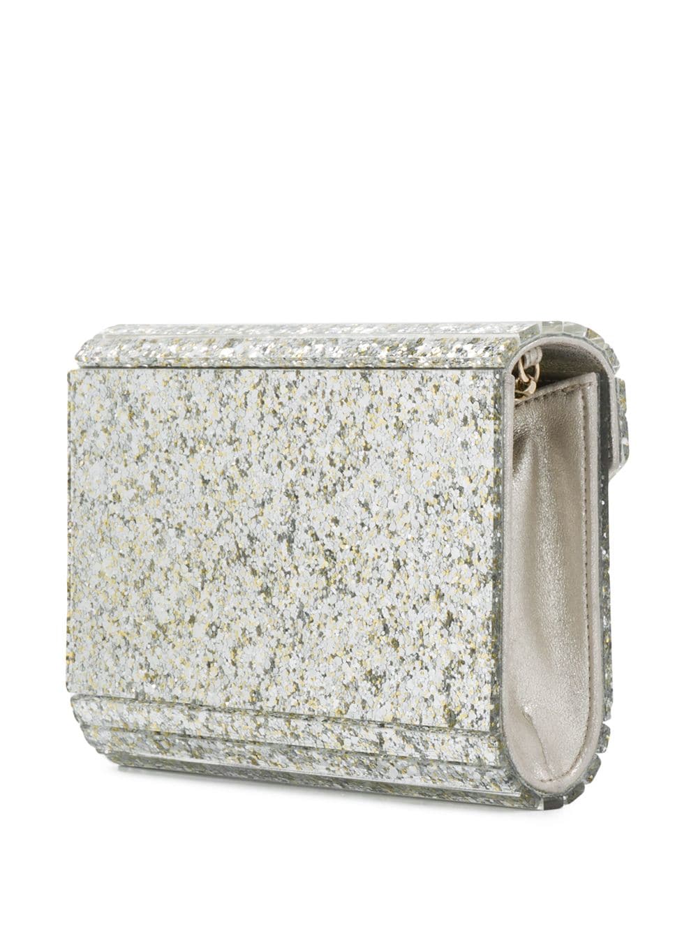 JIMMY CHOO Jimmy Choo Women Coarse Glitter Acrylic Clutch Bag