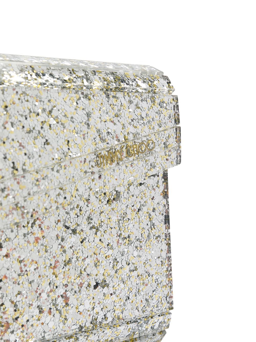 JIMMY CHOO Jimmy Choo Women Coarse Glitter Acrylic Clutch Bag