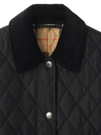 BURBERRY Burberry Women Check Lining Quilted Nylon Dorset Jacket