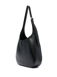 Prada Women Black Leather Shoulder Bag
