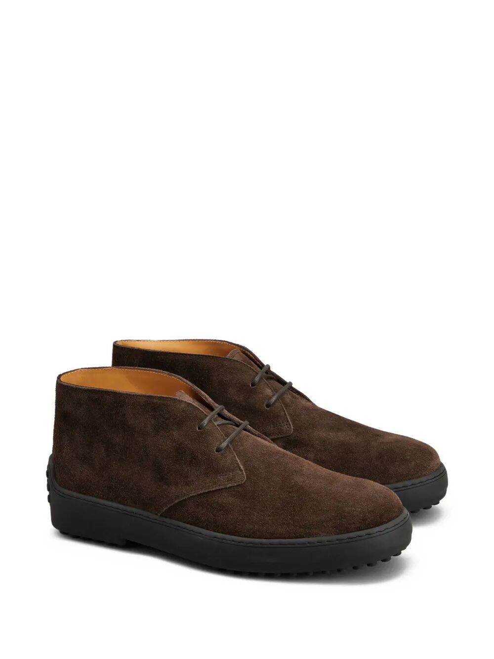 Tod's Men Polacchino Winter Gommino In Pelle Scamosciata