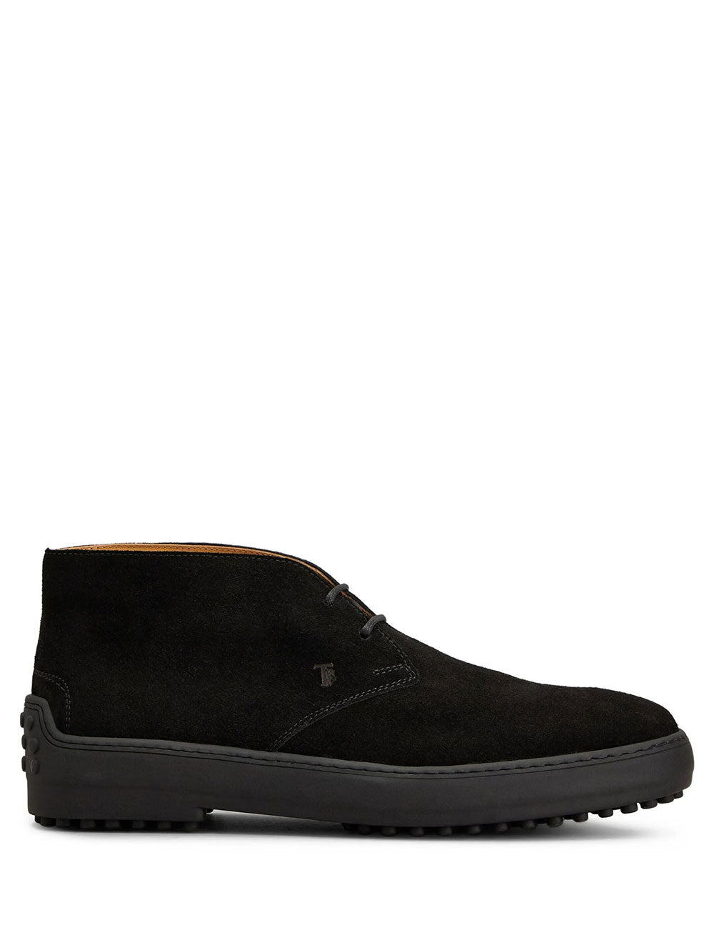 Tod's Men Polacchino Winter Gommino In Pelle Scamosciata