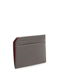 SAINT LAURENT Saint Laurent Men Saint Laurent Paris Open Card Case In Two-Tone Smooth Leather