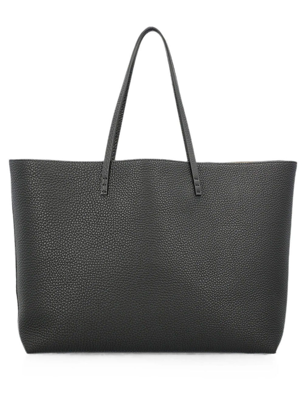 FENDI Fendi Women Roll Medium Shopper In Cuoio Romano Nero