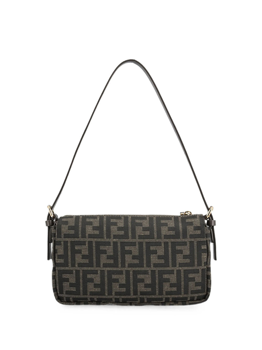 FENDI Fendi Women Borsa Zip Top Small  In Tessuto Jacquard Ff Zucca