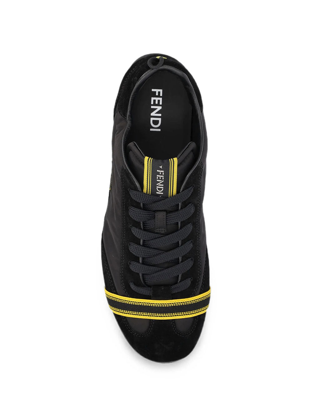 FENDI Fendi Wrap Low-Top Sneakers In Suede And Fabric Women