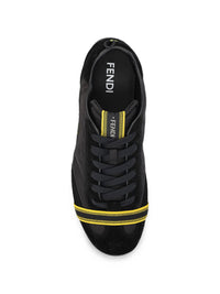 FENDI Fendi Wrap Low-Top Sneakers In Suede And Fabric Women