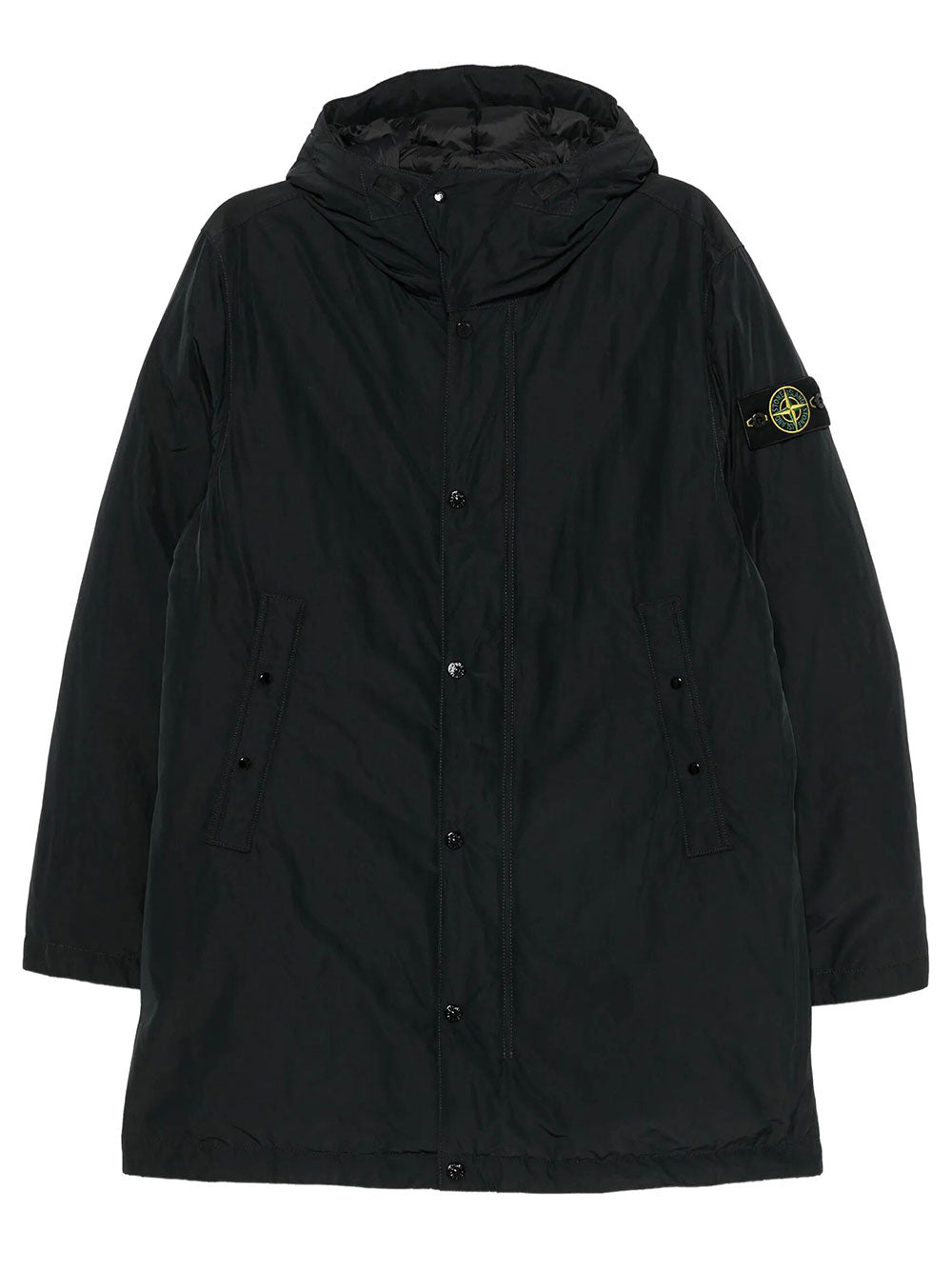 STONE ISLAND Parka Lungo Imbottito Con Antigoccia Women