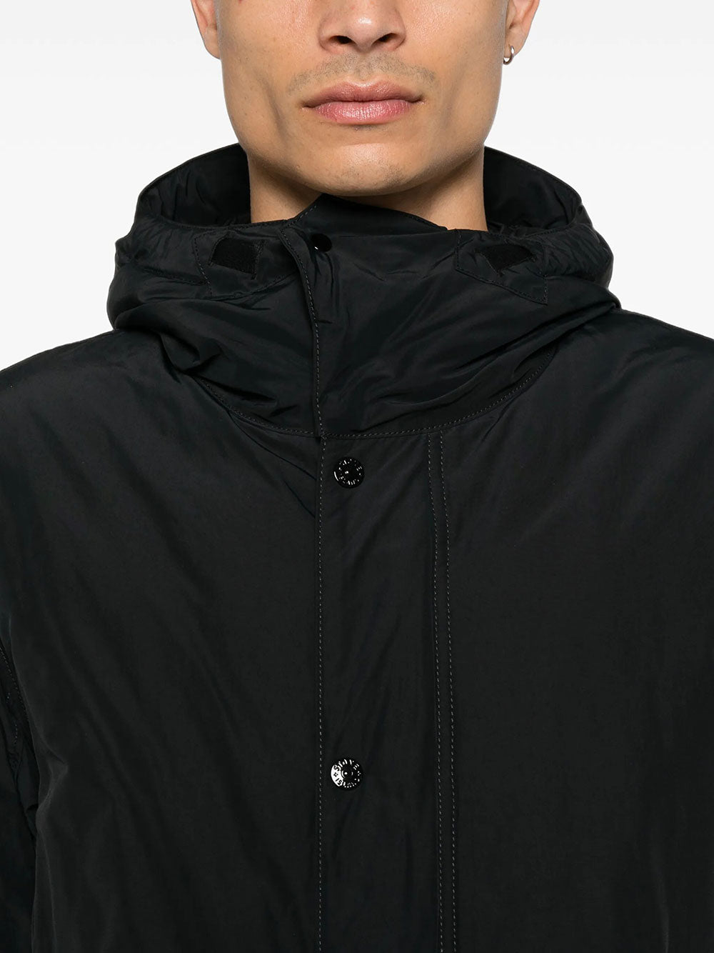 STONE ISLAND Stone Island Men Parka Lungo Imbottito Con Antigoccia