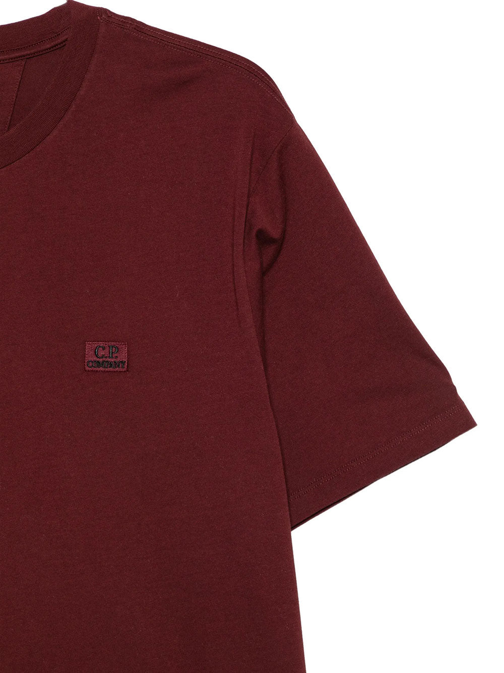 C.P. Company Men T-Shirt 30/1 In Jersey Con Patch Logo
