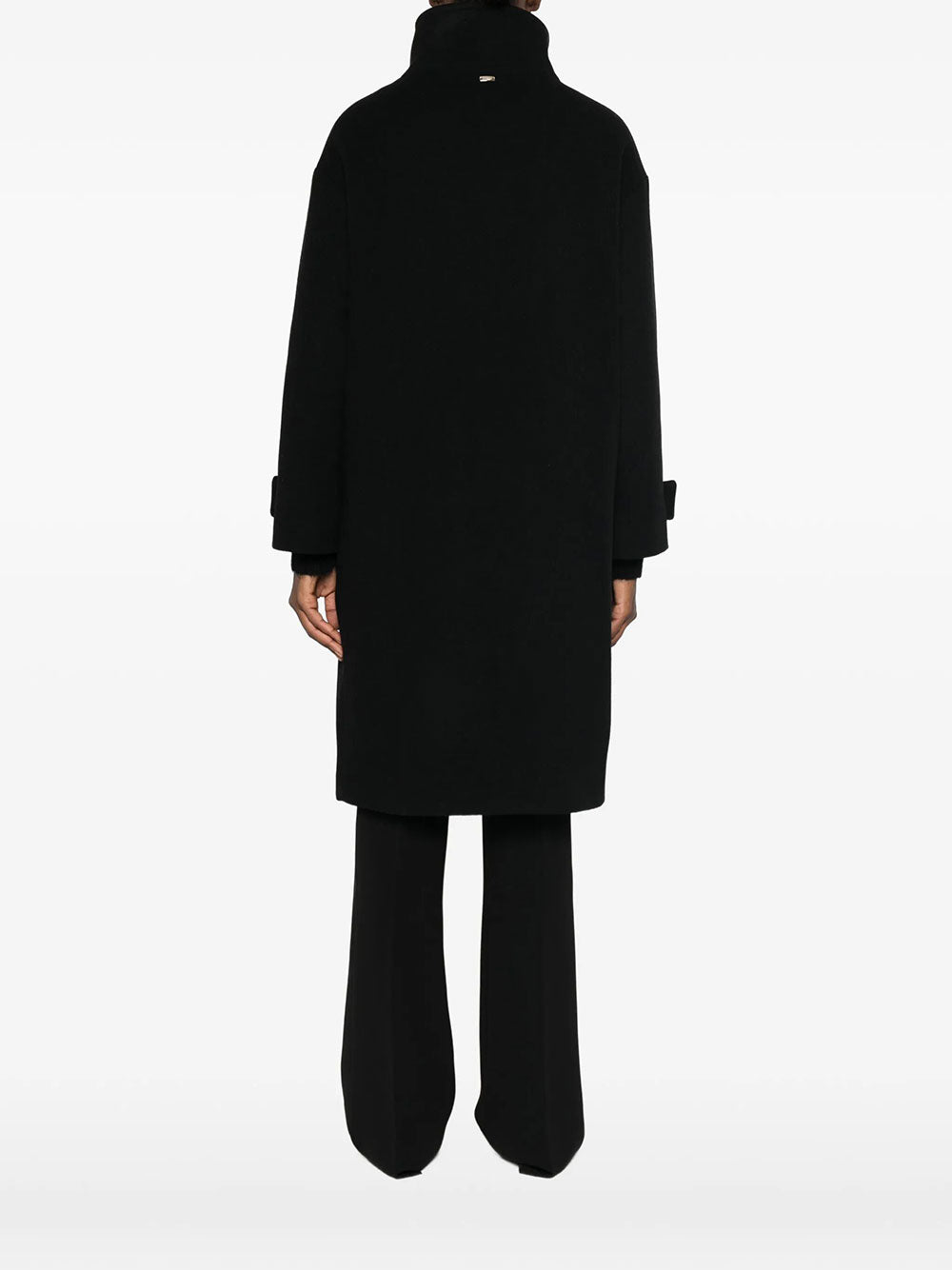 Herno Women Cappotto In Lana Con Fodera Imbottita