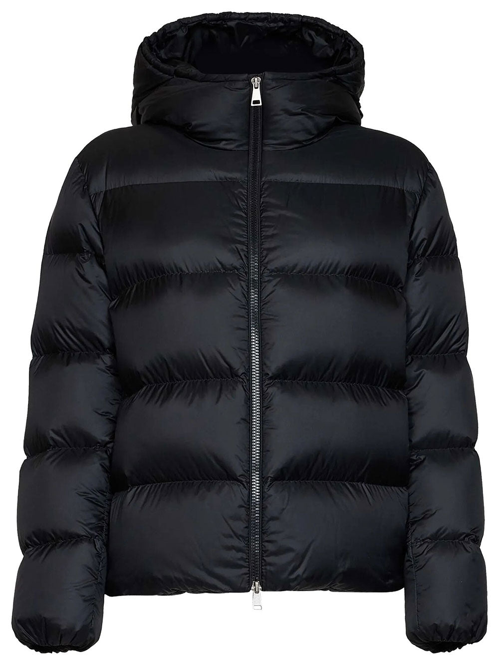 MONCLER Piumino Corto Feligule Con Cappuccio Women