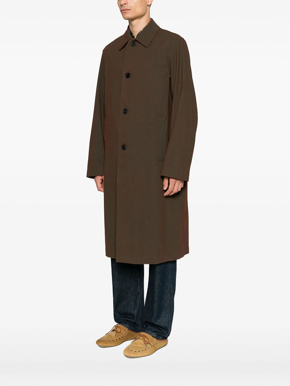 DRIES VAN NOTEN Dries Van Noten Men Cappotto Rankles In Cotone