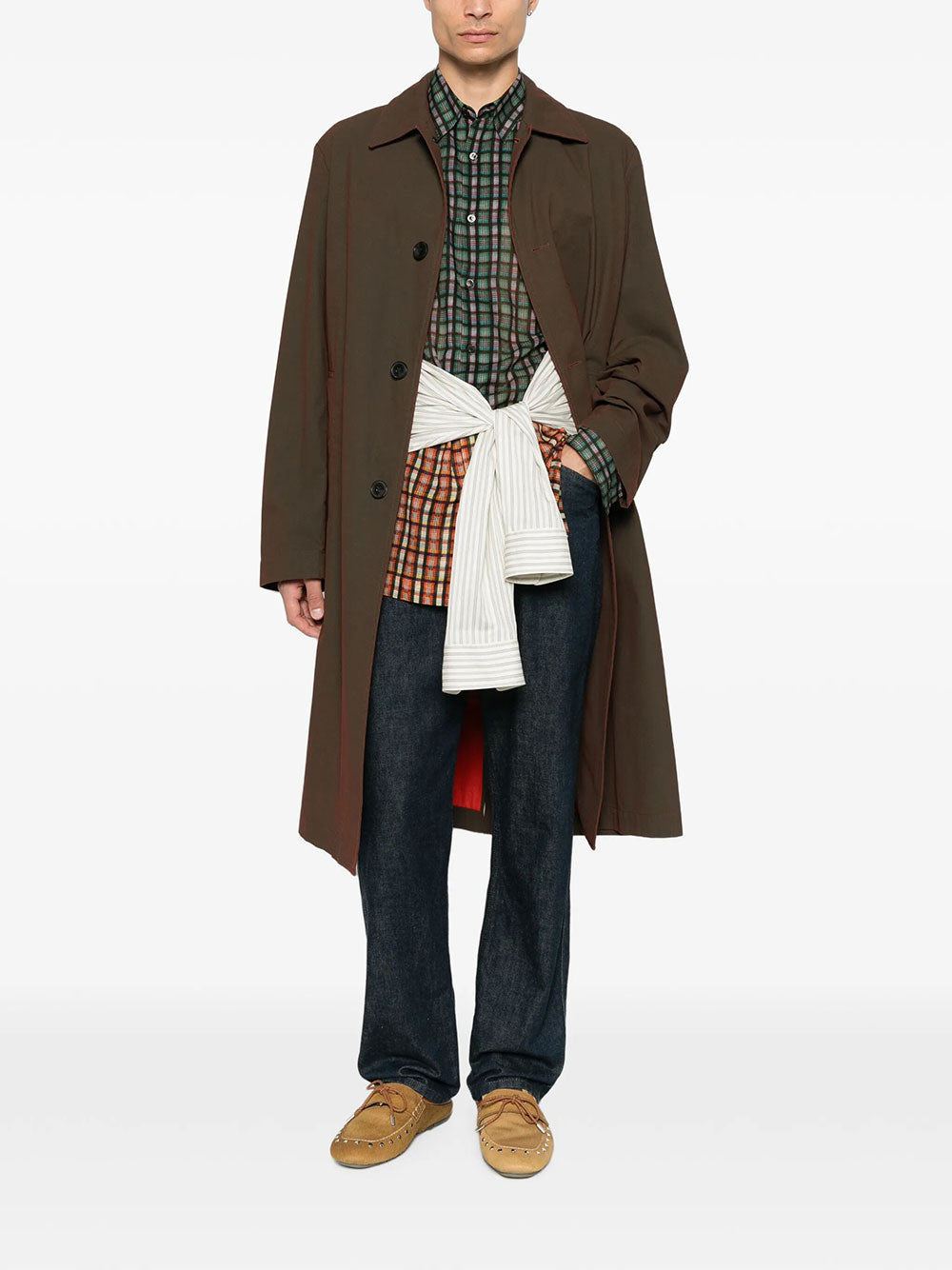 DRIES VAN NOTEN Dries Van Noten Men Cappotto Rankles In Cotone