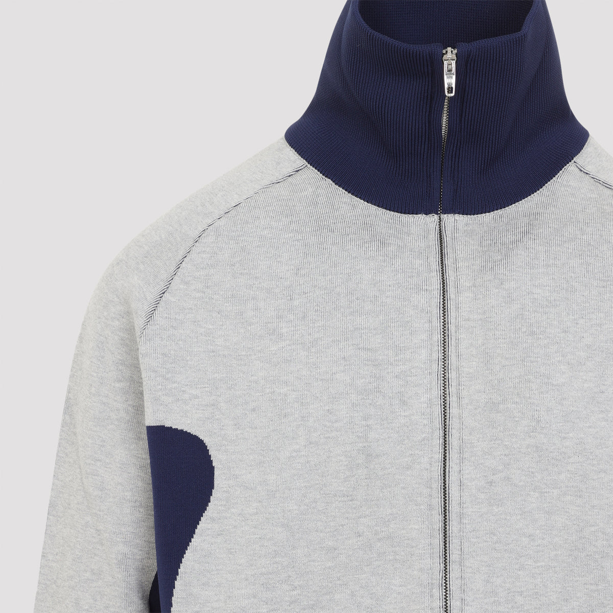 Balenciaga Knitted Zip Up Cardigan Men