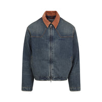Balenciaga Denim Workwear Jacket Men