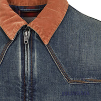 Balenciaga Denim Workwear Jacket Men