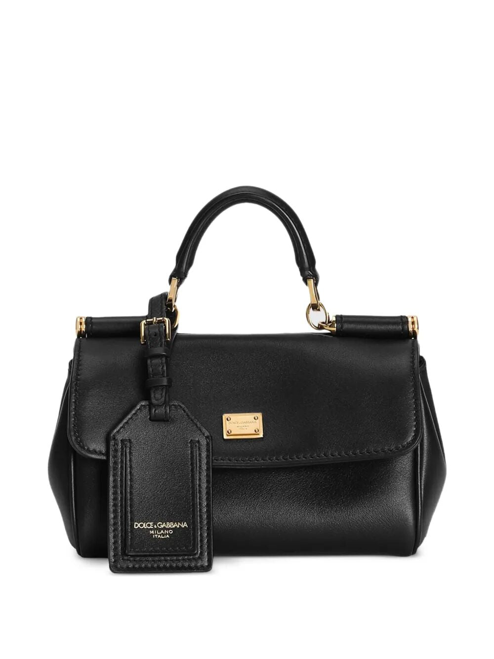 Dolce & Gabbana Women My Sicily Handbag In Plongé Leather