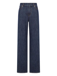 FENDI Fendi Women High-Waisted And Straight Leg Five-Pocket Jeans