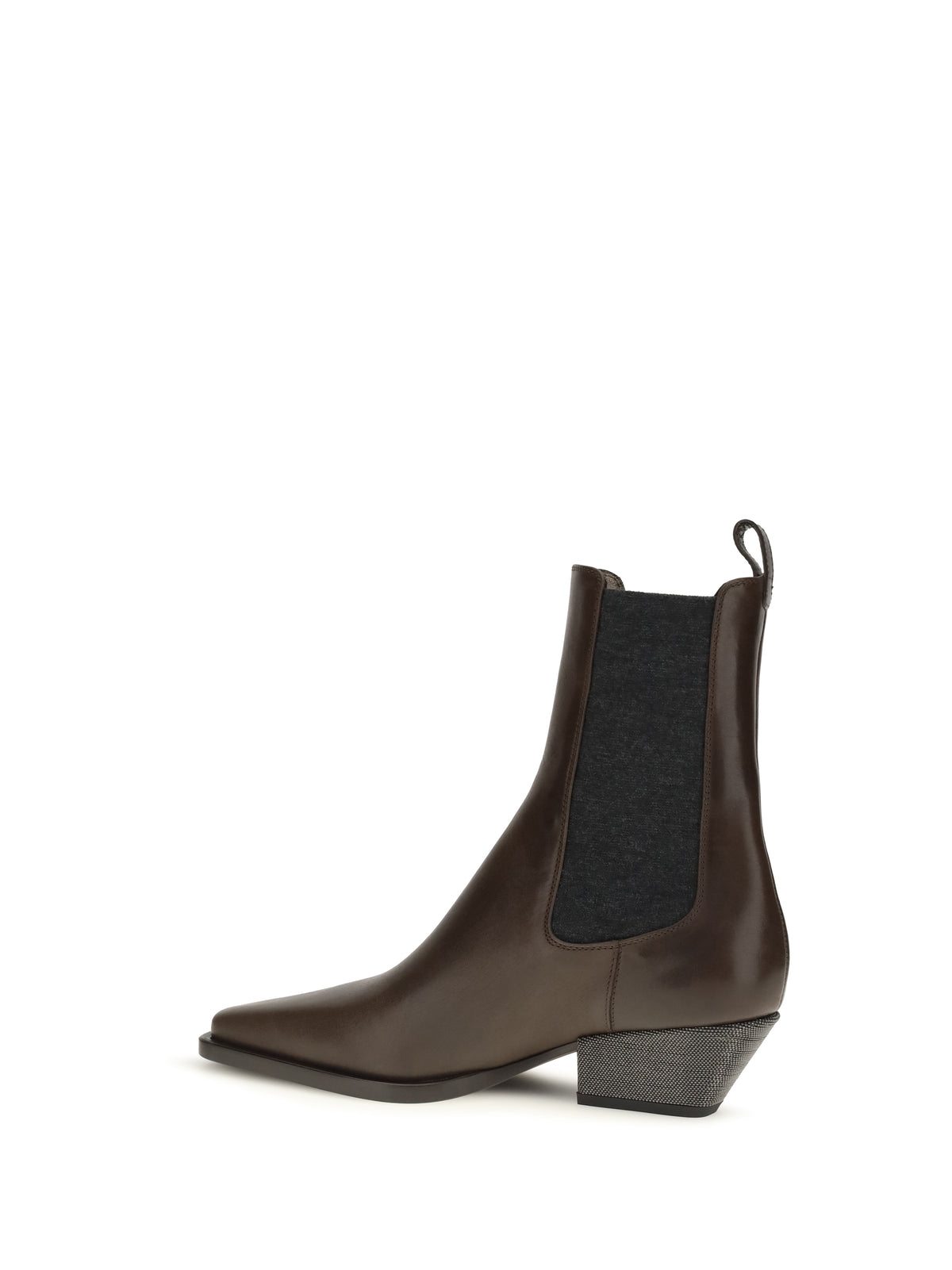 BRUNELLO CUCINELLI Brunello Cucinelli Women Leather Ankle Boots