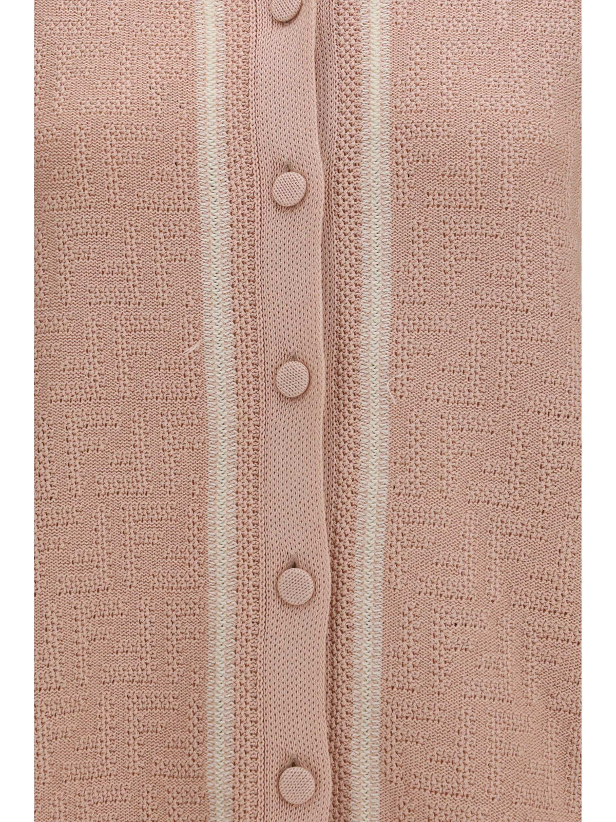 Fendi Women Ff All-Over Crochet Shirt